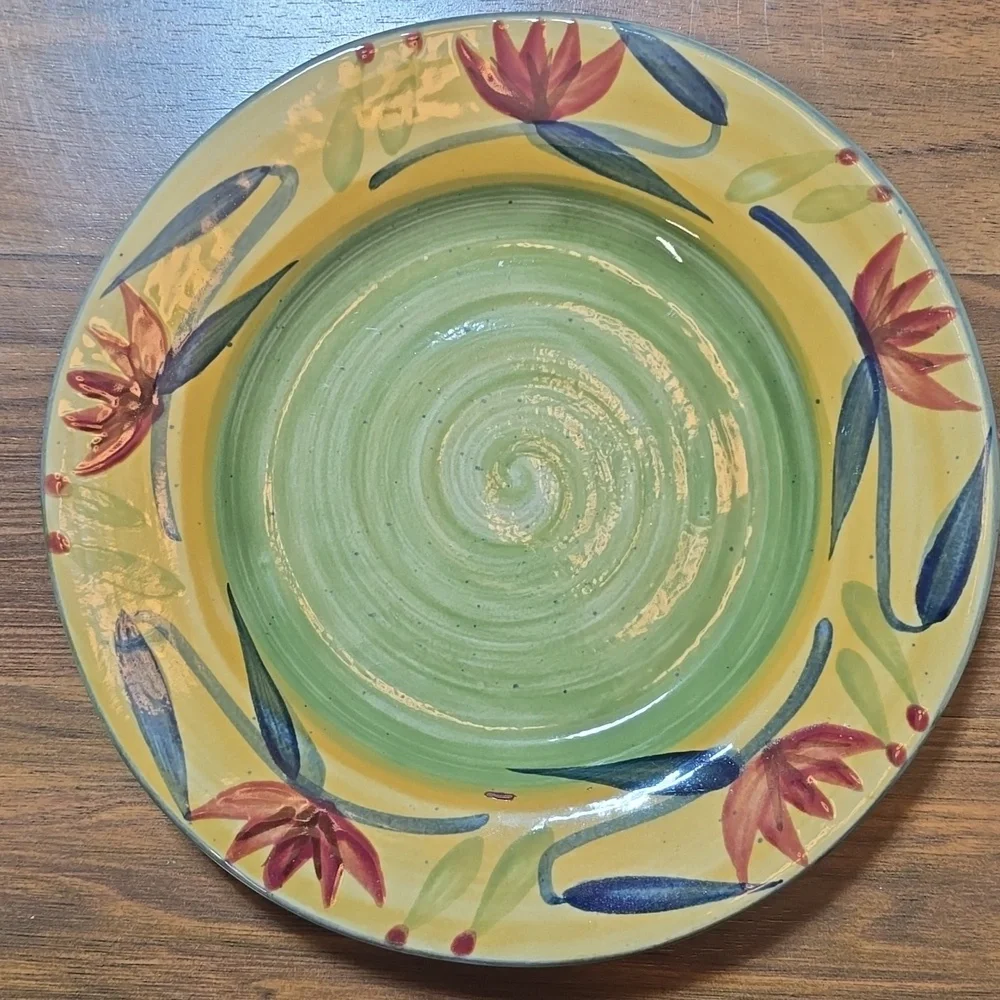Pier 1 Elizabeth Salad Plates - Set Of 4